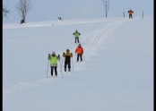 Tak pěkně po řadě všichni z kopce dolů, bez piva přežijem, hlavně že jsme spolu! [JP]